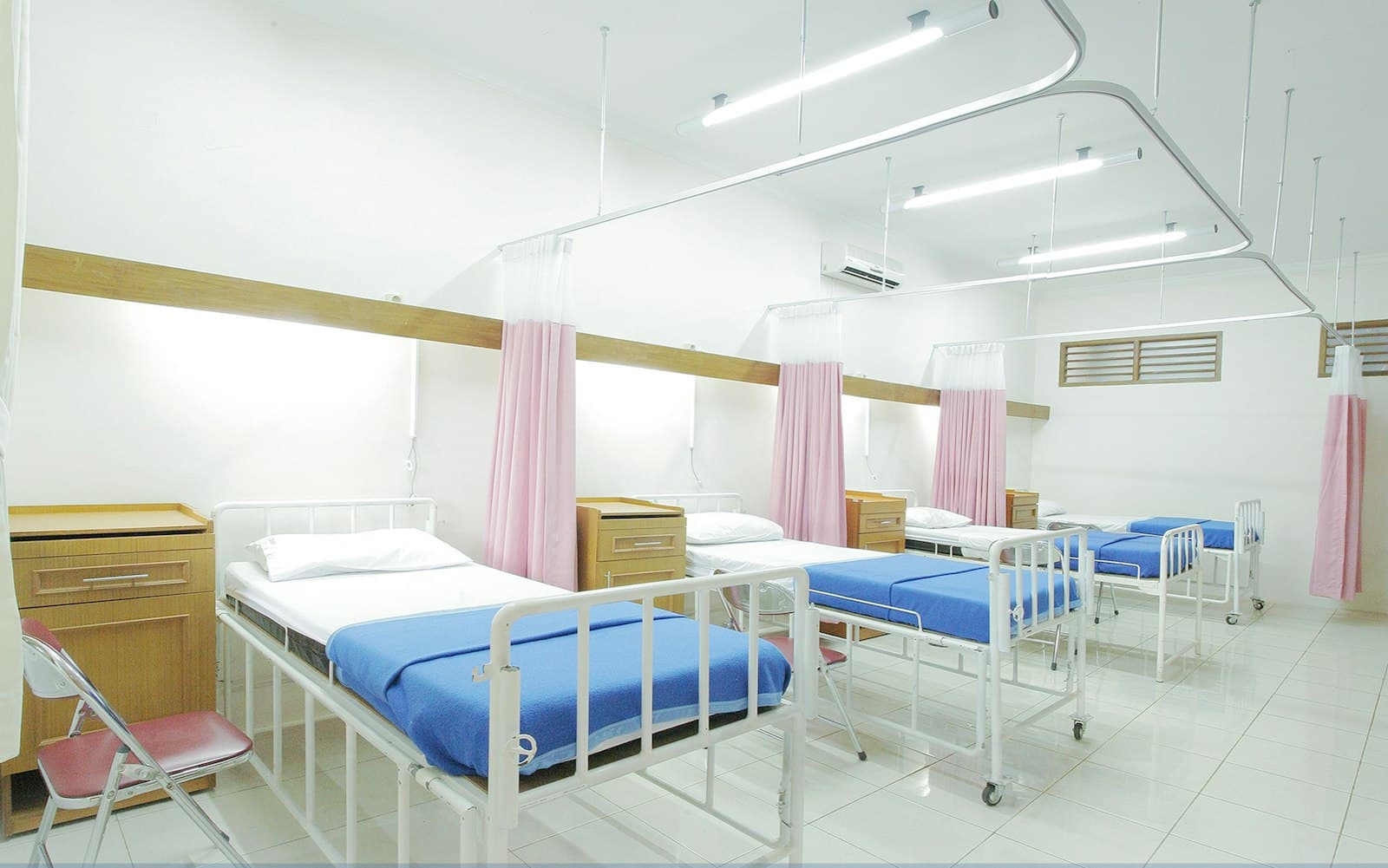 Modern hospital interior